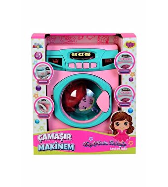 Sesli ve Işıklı Pilli Çamaşır Makinesi