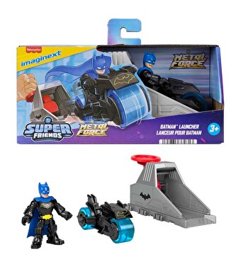 Imaginext DC Super Friends Aksiyon Figürü ve Fırlatma Seti Batman Launcher