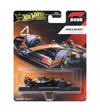 Hot Wheels Premium Formula 1 Yarış Arabası Mclaren Formula 1 Team JKD88