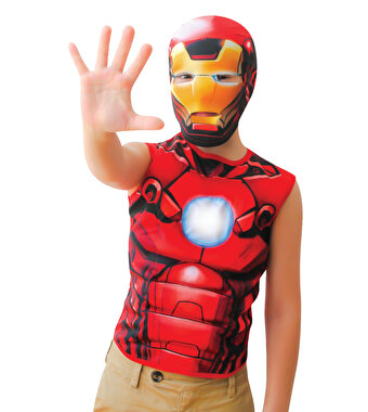 Iron Man Üst Kostüm 7-9 Yaş