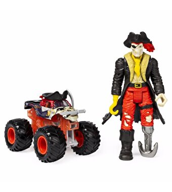 Monster Jam 1:64 Ölçekli Canavar Kamyon ve Captain Black