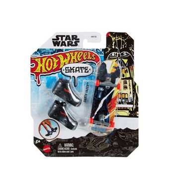 Hot Wheels Skate Parmak Kaykay ve Ayakkabı Paketleri Darth Vader HNL78