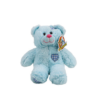 Mavi Yamalı Teddy Bear 16 Cm