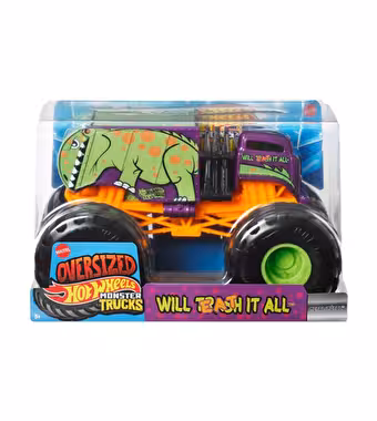 Hot Wheels Monster Trucks 1:24 Arabalar Will Eat It All JJB04