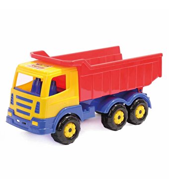 Polesie Prestij Kırmızı Kasalı Sarı Kamyonet