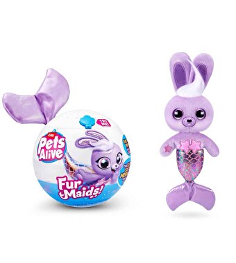 Pets Alive Furmaids Işıklı ve Sesli Peluş Mor
