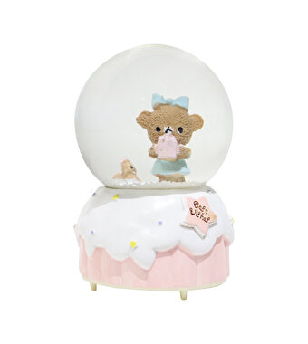 Doğum Günü Temalı Işıklı Müzikli Kar Küresi