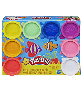 Play Doh 8'li Oyun Hamuru Rainbow E5062