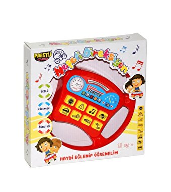 Pilli Neşeli Direksiyon Kırmızı