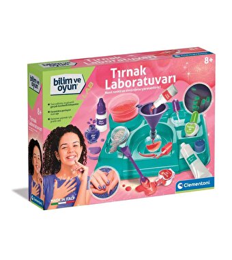 Clementoni Bilim ve Oyun: Tırnak Laboratuvarı