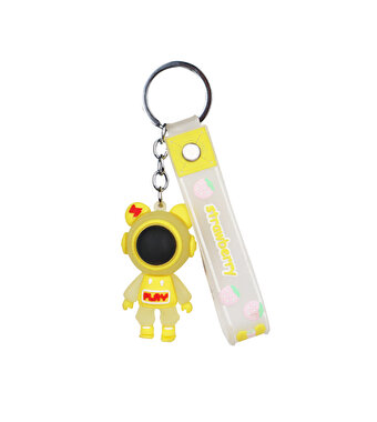 Giftpoint Animal Strawberry Sarı Anahtarlık