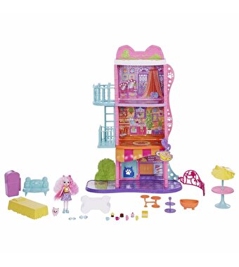 Enchantimals Şehir Evi ve Kafe Oyun Seti HHC18