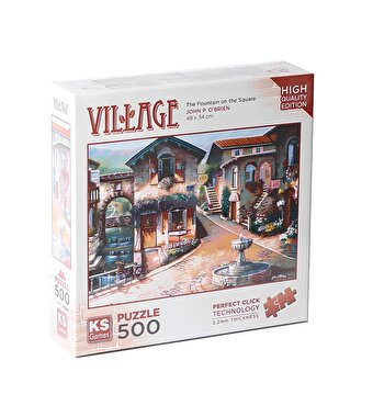 Ks Games The Fountain On The Square 500 Parça Puzzle