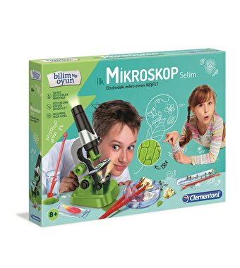 Bilim ve Oyun İlk Mikroskop Setim