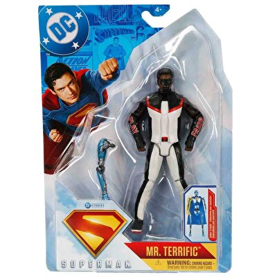 DC Comics Superman Figür Mr.Terrific 15 Cm