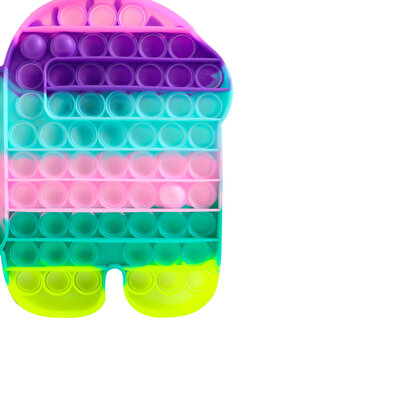 Pop It Orta Boy Among Us Pastel 20 cm.