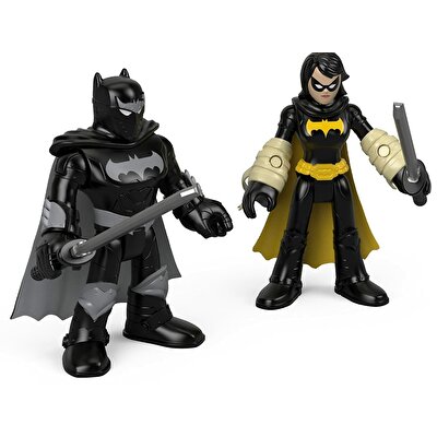 Imaginext DC Super Friends Figürler Black Bat ve Ninja Batman FTV07