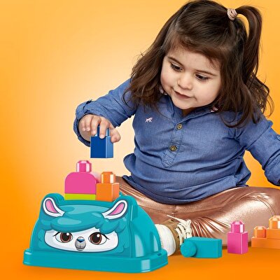 Mega Bloks Sevimli Hayvanlar Blok Kutusu Mavi Lama HDK82