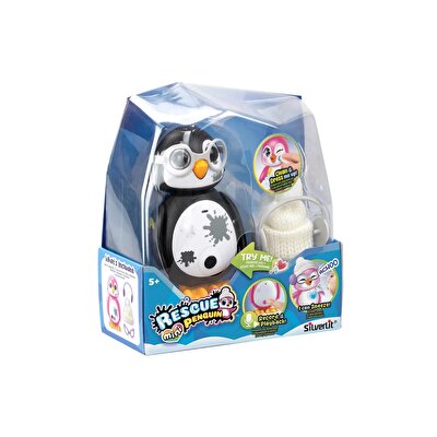 Silverlit Rescue Mini Penguen Siyah