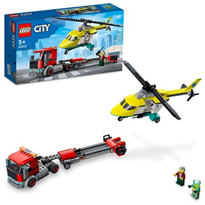 LEGO® City Kurtarma Helikopteri Nakliyesi 60343