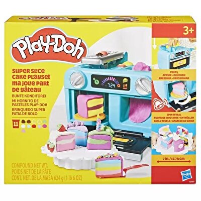 Play Doh Süper Dilimli Kek Oyun Seti G0497