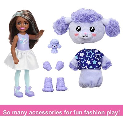 Barbie Cutie Reveal Bebekler Chelsea Sevimli Kostümler Serisi Kaniş HKR20