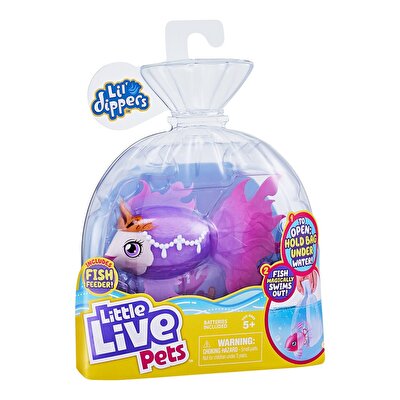 Little Live Pets Yüzen Balıklar Tekli Paket Seaqueen