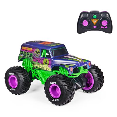 Monster Jam Grave Digger Freestyle Force Uzaktan Kumandalı Akrobatik Canavar Kamyon