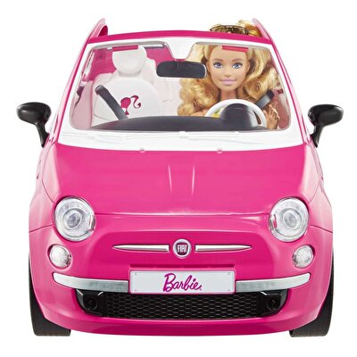 Barbie Bebek ve Fiat 500 Araç GXR57