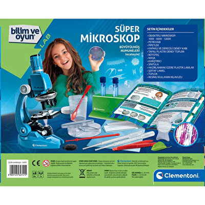 Clementoni Bilim ve Oyun Süper Mikroskop
