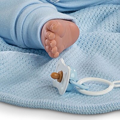 Llorens Lalo Pijama Toquilla Azul Sesli 35 cm.