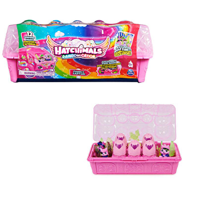 Hatchimals Kurt Ailesi Yumurta Karton Oyun Seti