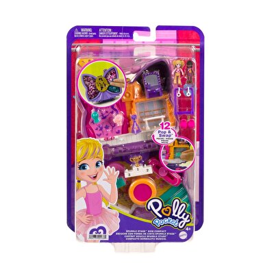 Polly Pocket ve Maceraları Oyun Setleri Sparkle Stage HCG17