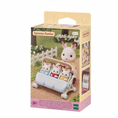 Sylvanian Families Üçüz Bebek Arabası 5533