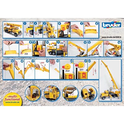 Bruder Mack Granite Vinçli Kamyon