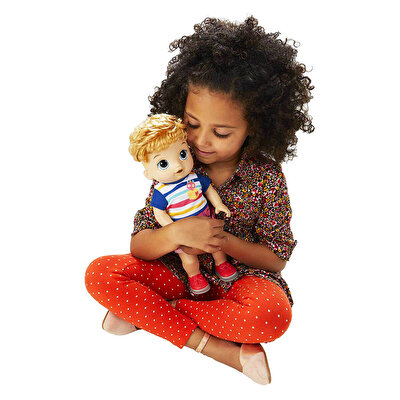 Baby Alive Işıklı Ayakkabılarıyla Neşeli Erkek Bebeğim E5244