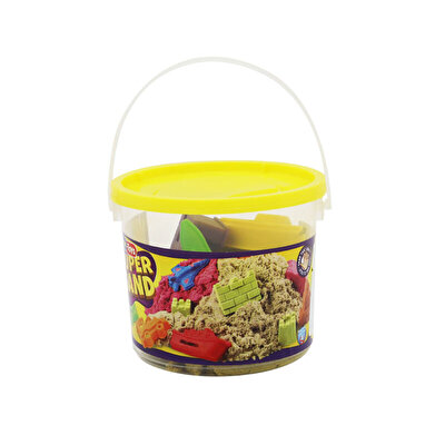 PlayToys 500 gr 5 Kalıplı Kinetik Kum Sarı Kapaklı
