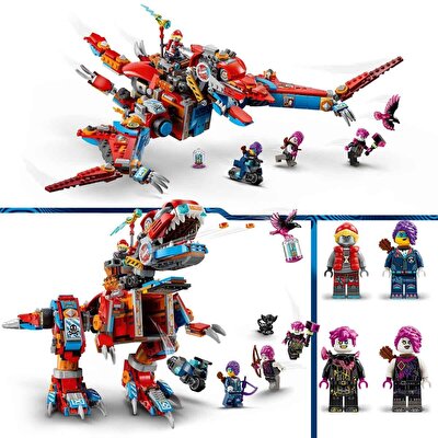 LEGO DREAMZzz Cooper’ın Robot Dinozoru C-Rex 71484