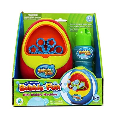 Bubble Fun Mini Baloncuk Makinesi Kırmızı