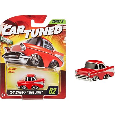 CarTuned JDM Seri 3 Arabalar 57 Chevy Bel Air Kırmızı