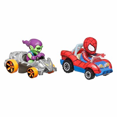 Hot Wheels RaceVerse 2'li Paket Green Goblin ve Spiderman
