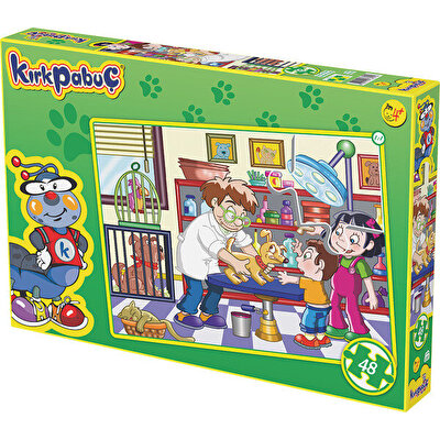 Kırkpabuç Puzzle 48 Parça Veteriner
