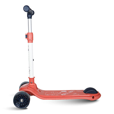 Hattrick Işıklı 3 Tekerlekli Pembe Scooter Scs120