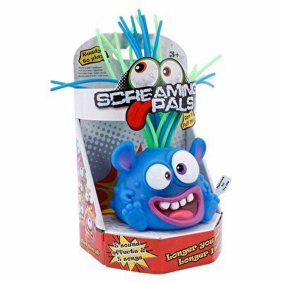 Screaming Pals Bağıran Canavarlar Mavi-Yeşil Saçlı Mavi Canavar