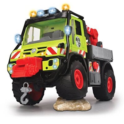 Dickie Toys Unimog U530 Kütük Taşıyıcı Vinç Kollu Kamyon