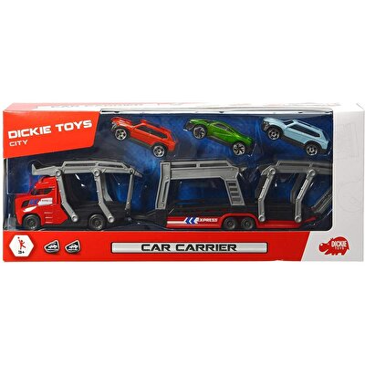 Dickie Toys Car Carrier Otomobil Taşıyıcı Tır Kırmızı