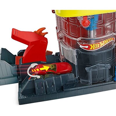 Hot Wheels Tekerlekli Yarış Dünyası Süper İtfaiye Macerası İtfaiye Oyun Seti GJL06