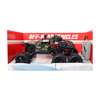 Uzaktan Kumandalı Altı Teker Arazi Aracı Siyah