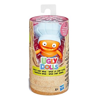 Uglydolls Sürpriz Kostümlü Bebek Savvy Chef Wage Beyaz Şapkalı E4542