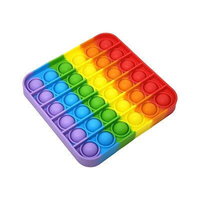 Pop It Gökkuşağı Kare